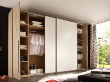 Kleiderschrank >Ketty< in San Remo Eiche - 315x225x61cm (BxHxT)