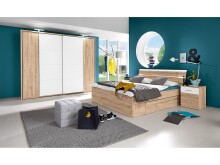 Kleiderschrank >Ketty< in San Remo Eiche - 315x225x61cm (BxHxT)
