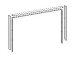 Passepartout >Ketty I< in San Remo Eiche - 280x228cm (BxH)