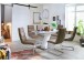 Esstisch >Darrin I< in Weiß aus MDF - 120x76x80cm (BxHxT)