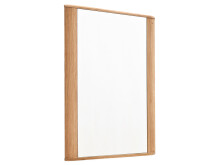 Wandspiegel >Nilo< in Eiche Bianco geölt - 65x91x3cm (BxHxT)