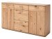 Sideboard >Nilo< in Eiche Bianco aus Metall - 150x84x44cm (BxHxT)