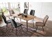 Esszimmerstuhl >Nashville< (2-er Set) in Sand aus Polyester - 50x96x64cm (BxHxT)