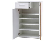 Garderoben-Set >Gandia< aus Metall - 191x197x38cm (BxHxT)