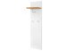 Garderoben-Set >Gandia< aus Metall - 191x197x38cm (BxHxT)
