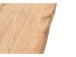 Esstisch >Greta II< in Edelstahlfarben aus Massivholz - 160x77x90cm (BxHxT)