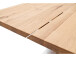 Esstisch >Greta III< in Edelstahlfarben aus Massivholz - 160x77x90cm (BxHxT)