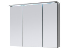 Spiegelschrank >Kirkja< in Weiß - 100x68x22,5cm (BxHxT)