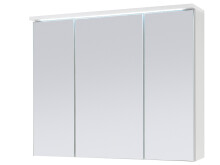 Spiegelschrank >Kirkja< in Weiß - 100x68x22,5cm (BxHxT)
