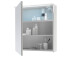 Spiegelschrank >Kirkja< in Weiß - 100x68x22,5cm (BxHxT)
