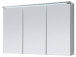 Spiegelschrank >Kirkja< in Weiß - 100x68x22,5cm (BxHxT)