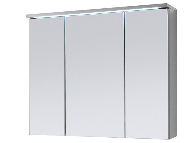 Spiegelschrank >Kirkja< in Titan - 80x68x22,5cm (BxHxT)