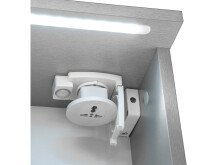 Spiegelschrank >Kirkja< in Titan - 80x68x22,5cm (BxHxT)