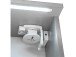 Spiegelschrank >Kirkja< in Titan - 80x68x22,5cm (BxHxT)