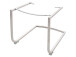 Esszimmerstuhl >Moorea IV< (2-er Set) in grau aus Polyurethan - 62x98x65 (BxHxT)