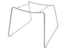 Esszimmerstuhl (2-er Set) in grau aus Polyurethan - 62x96x67cm (BxHxT)