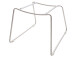 Esszimmerstuhl (2-er Set) in grau aus Polyurethan - 62x96x67cm (BxHxT)