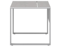 Schreibtisch >Hamburg I< in Beton aus Metall - 120x74x80cm (BxHxT)