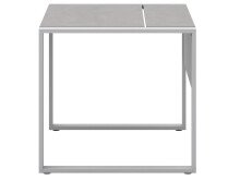 Schreibtisch >Hamburg I< in Beton aus Metall - 120x74x80cm (BxHxT)