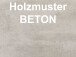 Schreibtisch >Hamburg I< in Beton aus Metall - 120x74x80cm (BxHxT)