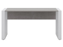Schreibtisch >Hamburg II< in Beton aus Metall - 150x74x80cm (BxHxT)