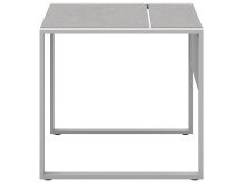 Schreibtisch >Hamburg II< in Beton aus Metall - 150x74x80cm (BxHxT)