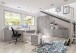 Schreibtisch >Hamburg II< in Beton aus Metall - 150x74x80cm (BxHxT)
