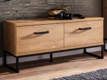 Sitzbank >Torrent< in Grandson Oak Nachbildung - 101x46x38cm (BxHxT)