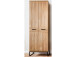 Garderobenschrank >Torrent< in Grandson Oak Nachbildung - 66x196x38cm (BxHxT)