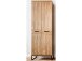 Garderobenschrank >Torrent< in Grandson Oak Nachbildung - 66x196x38cm (BxHxT)