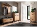 Schuhschrank >Torrent< in Grandson Oak Nachbildung - 81x104x38cm (BxHxT)