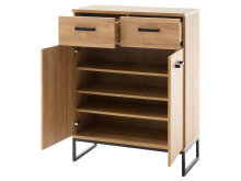 Garderoben-Set >Torrent< in Grandson Oak Nachbildung - 191x196x38cm (BxHxT)