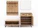 Garderoben-Set >Torrent< in Grandson Oak Nachbildung - 191x196x38cm (BxHxT)