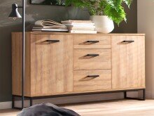 Sideboard >Torrent< in Grandson Oak Nachbildung -...