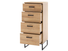 Kommode >Torrent< in Grandson Oak Nachbildung - 50x116x44cm (BxHxT)