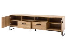 TV-Board >Torrent< in Grandson Oak Nachbildung - 201x60x44cm (BxHxT)