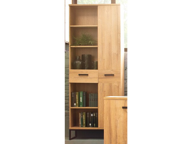 Schränke >Torrent< in Grandson Oak Nachbildung - 76x196x38cm (BxHxT)