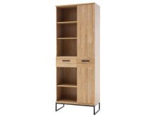 Schränke >Torrent< in Grandson Oak Nachbildung - 76x196x38cm (BxHxT)