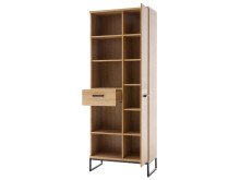 Schränke >Torrent< in Grandson Oak Nachbildung - 76x196x38cm (BxHxT)