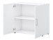 Aktenschrank >Hamburg I< in Weiß - 80x72x33,5cm (BxHxT)