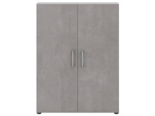 Aktenschrank >Hamburg II< in Weiß - 80x107,2x33,5cm (BxHxT)