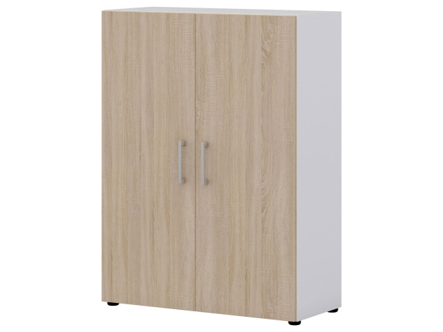 Aktenschrank >Hamburg II< in Sonoma-Eiche - 80x107,2x33,5cm (BxHxT)