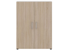 Aktenschrank >Hamburg II< in Sonoma-Eiche - 80x107,2x33,5cm (BxHxT)