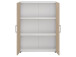 Aktenschrank >Hamburg II< in Sonoma-Eiche - 80x107,2x33,5cm (BxHxT)