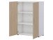 Aktenschrank >Hamburg II< in Sonoma-Eiche - 80x107,2x33,5cm (BxHxT)