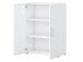Aktenschrank >Hamburg II< in Weiß - 80x107,2x33,5cm (BxHxT)