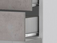 Aktenschrank >Hamburg III< in Weiß - 80x107,2x33,5cm (BxHxT)