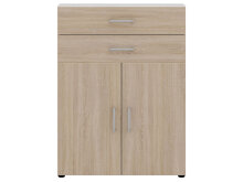 Aktenschrank >Hamburg III< in Sonoma-Eiche - 80x107,2x33,5cm (BxHxT)