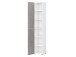 Aktenschrank >Hamburg IV< in Weiß - 40x212,5x33,5cm (BxHxT)