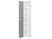 Aktenschrank >Hamburg IV< in Weiß - 40x212,5x33,5cm (BxHxT)